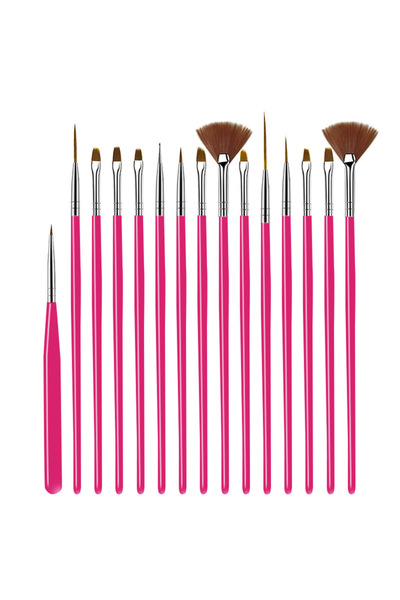 Choice1 29 5/20 قطعة من فرشاة فن الأظافر ذات رأس تصميم ورسم ونحت وقلم تنقيط و...