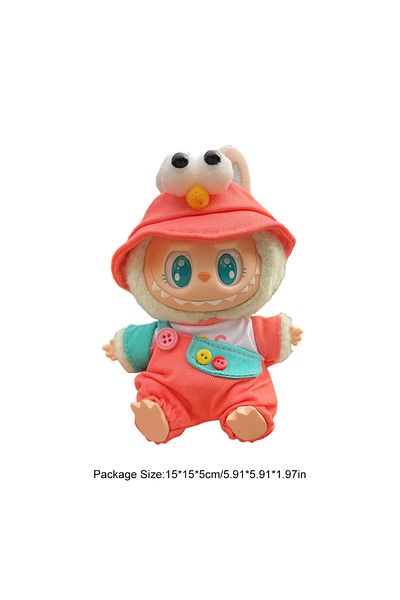 APWIKOGER E Mini Plush Doll'S Clothes Outfit Accessories For Korea Kpop Exo Labubu V1 V2 Idol Dolls Goose Din.