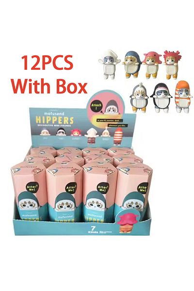 Choice 12pcs with box 2025 Angel Hippers Blind Box Party Cute Doll Mystery Box Lucky Box Toys Unpacking Acc