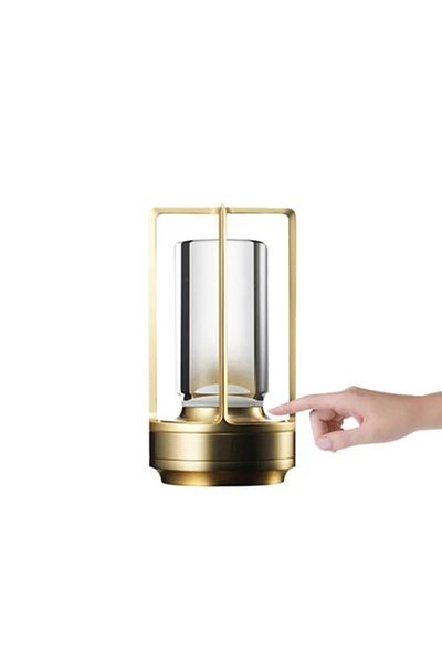 Choice GoldenB Wireless Table Lamp LED Touch Sensor Desktop Night Light Rechargeable Reading Lamp for Resta