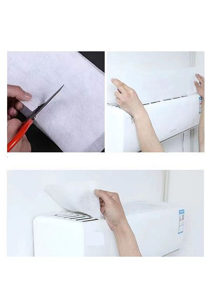 Choice 80*20cm 5PC 5PC Air Conditioning Filter Cotton Air Inlet Filter Screen Dust Screen Air Inlet Filter