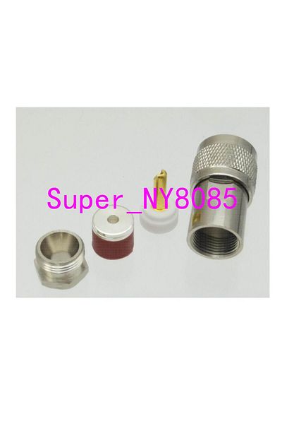 Choice 10pcs UHF male Plug PL259 clamp RG58 LMR195 RG400 RG142 Cable RF connector