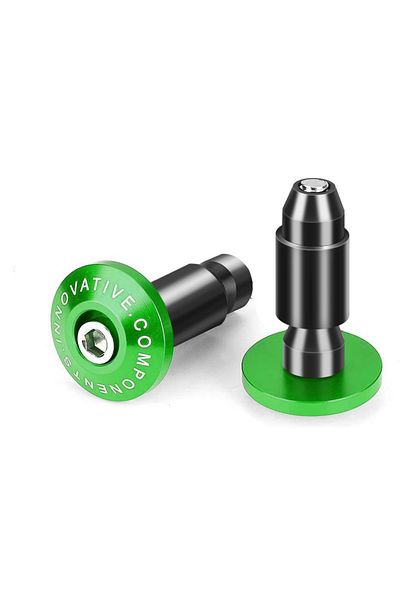 Choice green Universal Motorcycle Electric Car Modified Handle Plug Anti-Fall Moto Handle Protection Plug M
