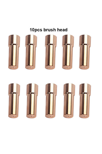 Choice مجموعة من 10 قطع، 25/66 قطعة من فرش طلاء الأظافر للاستخدام مرة واحدة، طقم فرشاة بديلة لطلاء الأظافر، بودرة سائلة R