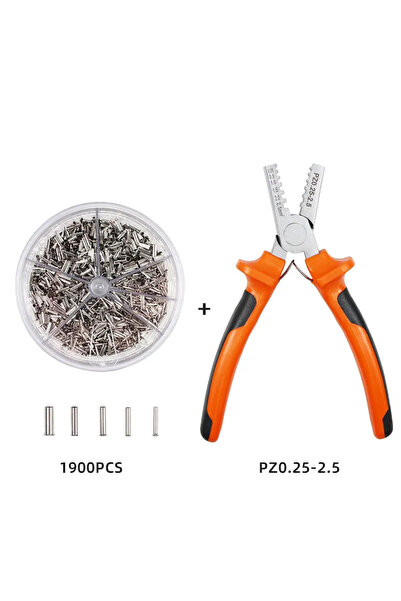 Choice Pliers and Terminals PZ 0.25-2.5mm2 Ferrules Crimping Tool German Mini...