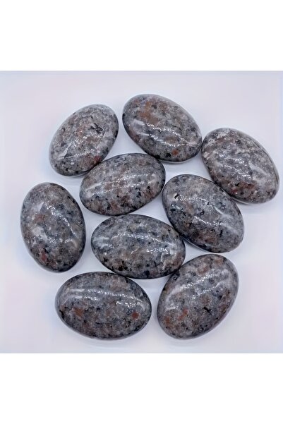 Choice قطعة واحدة من حجر يوبيرلايت الطبيعي الرمادي، حجر النخيل الكريستالي، حج...