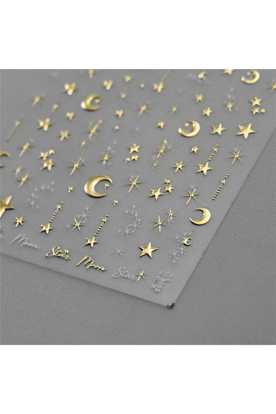 Choice 1 قطعة to3002J 1 قطعة 5D ملصقات أظافر برونزية كورية يابانية ذهبية فضية...