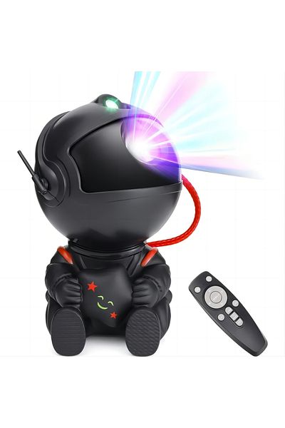 Choice Black Star Astronaut Starry Sky Stars Projection Light Galaxy LED Light Spaceman Laser Nebula Water