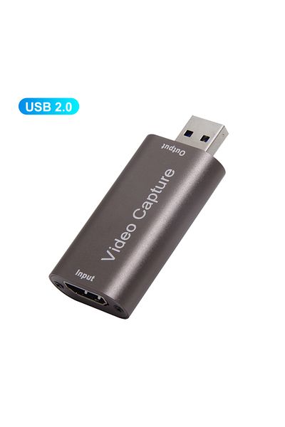 Choice بطاقة التقاط فيديو ذهبية USB 2.0 4K متوافقة مع USB2.0 HDMI بدقة 1080 بكسل بمعدل 60 إطارًا في الثانية لألعاب PS4