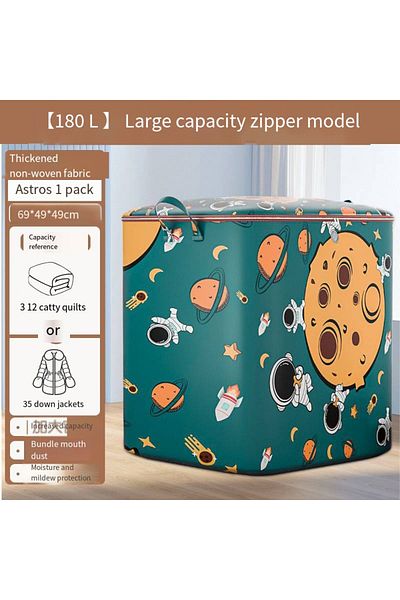 Choice 180L Large capacity household non-woven storage bag quilt clothing storage box wardrobe portable mov
