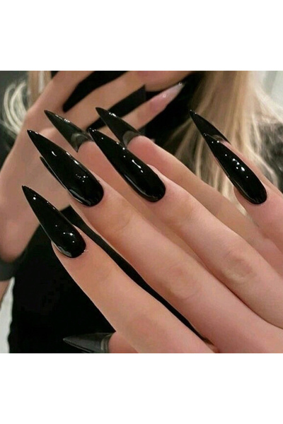 Choice XY-506 غيّري أظافرك مع 24 قطعة من أظافر ستيليتو طويلة جدًا على الطراز ...