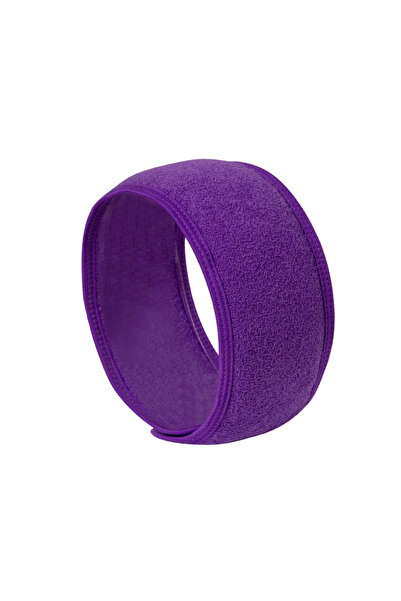 Choice عصابة رأس قابلة للتعديل للوجه من سبا للنساء باللون الأرجواني، عصابة رأس ناعمة لغسل الوجه، مناسبة للاستحمام والمكياج