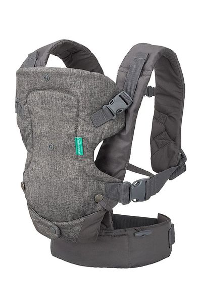 Choice OneSize Gray1 Newborn to Toddler Baby Carrier Ergonomic Infant Carrier with Hip Seat Lumbar Support