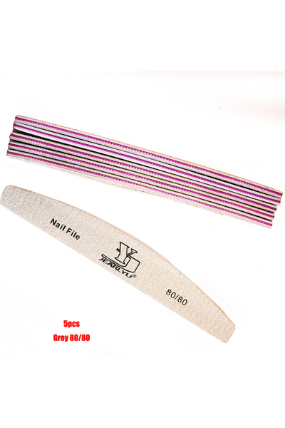 Choice مبرد أظافر Gery-Grit80، 5/25 قطعة، مزيج الألوان، ورق صنفرة احترافي بحب...