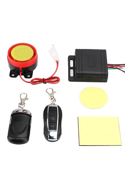 Choice 003fak 12v Car High Power Siren Motorcycle Alarm System Remote Control Alarm Bike High Waterproof Po