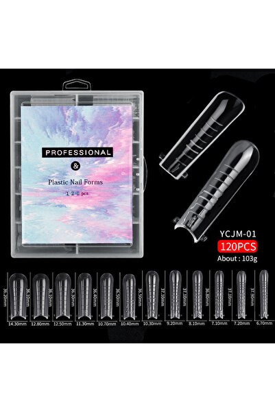 Choice 01 قوالب متعددة لأشكال الأظافر سريعة البناء، قوالب طلاء جل لتمديد أطرا...