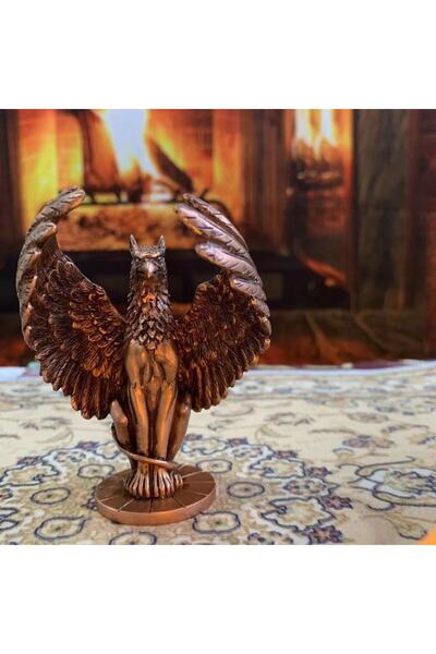 Choice تمثال برونزي أسطوري لشخصية غريفيندو، مصنوع من الراتنج، إكسسوارات سطح ا...