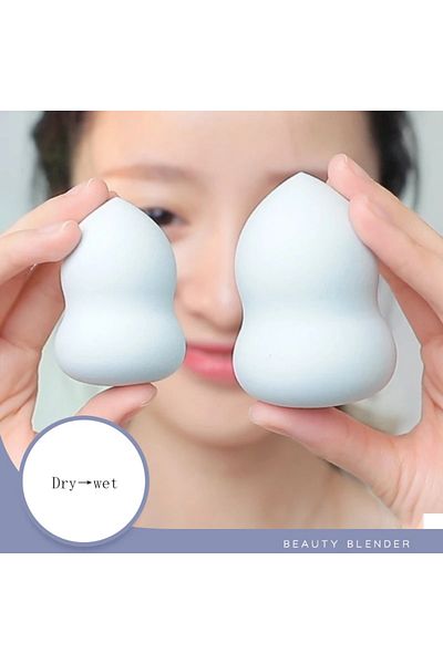 ZXZZS 50pcs a bag 100/50/20/10 Pcs Make Up Blender Cosmetic Puff Makeup Sponge Puff Air Cushion Egg Super