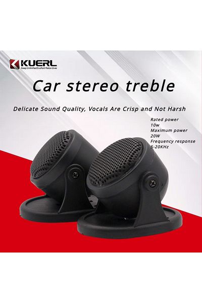ZUIDID 53mm DC12v Car Tweeter Car Audio System Tweeter Module Amplified Car Speaker Piezoelectric Tweeter A