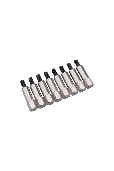 Choice 8 Pcs Chrome Valve Cover Bolt Set Small Block Fit for Chevy 283 305 327 350 383 396 427 454 502 S...