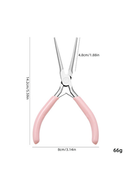 Choice ملقط أظافر أكريليك وردي على شكل حرف C، أداة قرص، ملقط تشكيل، مشابك تمد...