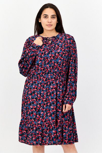 Esprit Women Allover Print Mini Dress, Multicolor