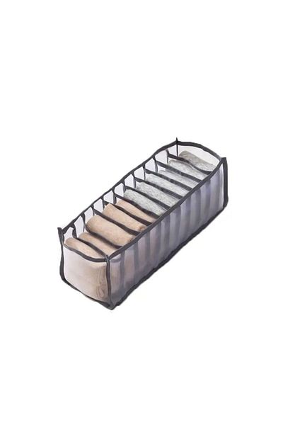 Choice 11 Cells C2421g 11 Compartment Home Collapsible Underwear Storage Box Nylon Organizing Dormitory Sto