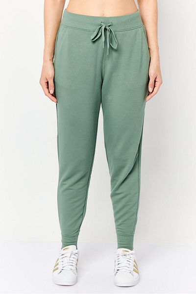 SKECHERS Women Sportswear Fit Outdoor Sweatpants, Sage Green