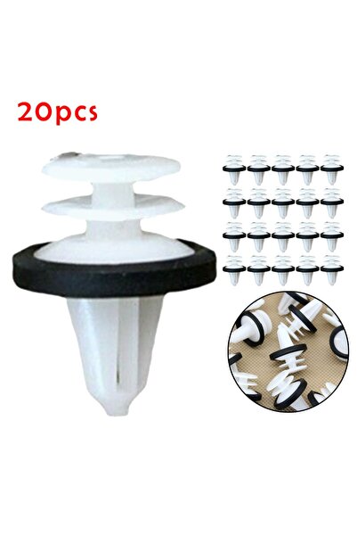 Choice 20pcs Door Trim Panel Clips With Sealer Ring For Ford W713297-S300 Aut...