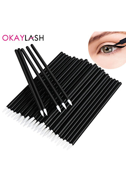 Choice فرش تحديد العيون OKAYLASH 50 قطعة/مجموعة قابلة لإعادة الاستخدام جل تحد...