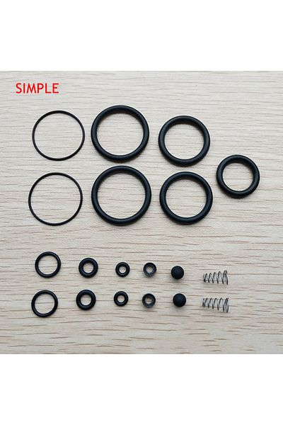 Vibra Tite Simple Manual Air Pump O-rings High Pressure Sealing Air Pump Accessories Inflator Repair Set Kit PC