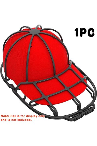 Choice حامل قفص تنظيف القبعة، قطعة واحدة من 3 قطع، إطار حامل قفص تنظيف القبعة لغسالة الملابس، مضاد للتشوه