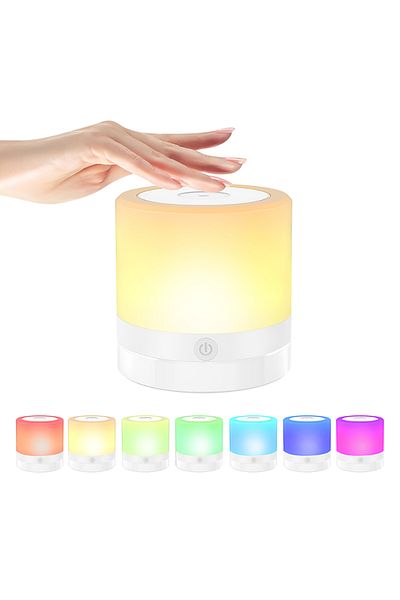 SHENZHITECH L10 light RGB Night Lamp Camping Light Atmosphere Night Lights Bedside Lamps Color Changing Tent wit
