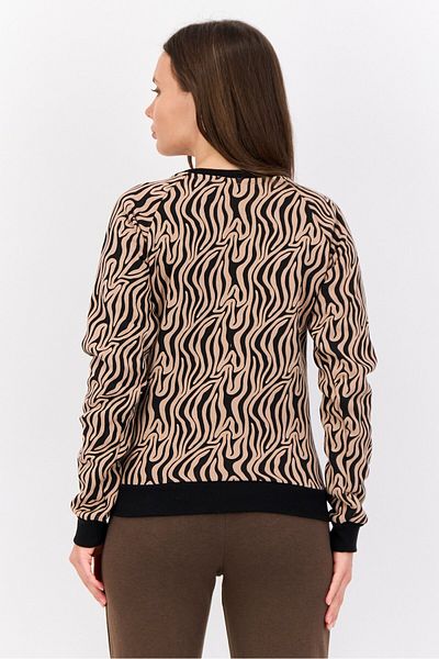Russell Athletic Women Sportswear Fit Long Sleeves Outdoor Sweatshirt, Multicolor