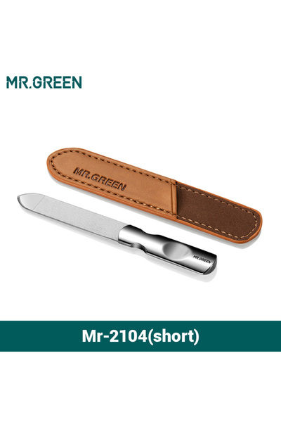Choice مبرد أظافر مزدوج الجوانب من MR.GREEN من الفولاذ المقاوم للصدأ للعناية ...