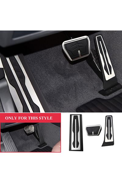 Choice For BMW X3 G01 2018-2022 X4 G02 2019-2021 Stainless Steel Foot Rest Dead Brake Accelerator Gas Pe...