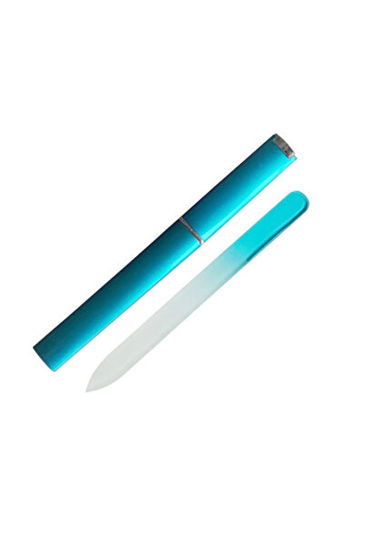 NAILFYOU 1 قطعة 1 قطعة من مبردات الأظافر الزجاجية الملونة الاحترافية ذات الوج...