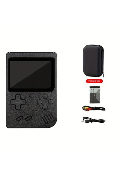 Choice Black With Bag Classic Retro Video Pocket Games Console Lcd Screen Built-in 400 Handheld Portable Mi