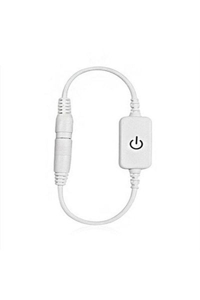 Choice Touch Switch-White LED Strip Switch Touch Sensor Controller 30cm DC Female Male LED Switch Connector