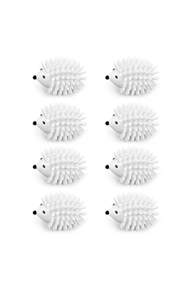 Choice1 8 قطع من كرات الغسيل، مزيل بقع القنفذ الأبيض، مضاد للتشابك، غسيل سحري...