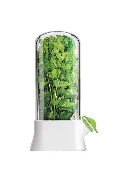 Choice 1pc Herb Saver For Refrigerator Vegetable Preserving Bottle Fresh Herb Keeper Pod Cilantro Saver Con