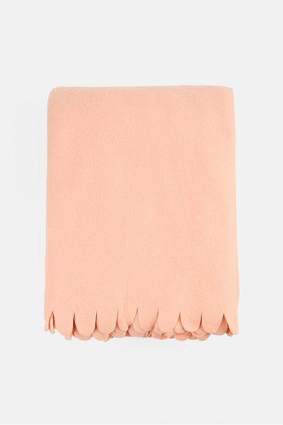 NANETTE LEPORE Polar Fleece Blanket 150 X 200 Cm, Peach