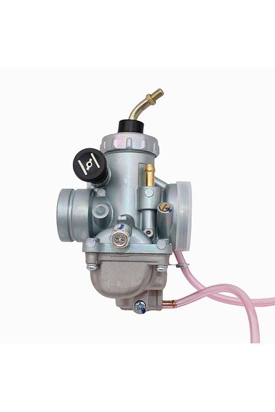 PowerMotor Silver Motorcycle VM24 28mm Mikuni Carburetor Carburador For Yamaha DT125 DT 125 Suzuki TZR125 RM65