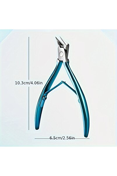 Choice أزرق 1 قطعة أخضر من الفولاذ المقاوم للصدأ مقص الجلد الميت مشطوف الأظاف...