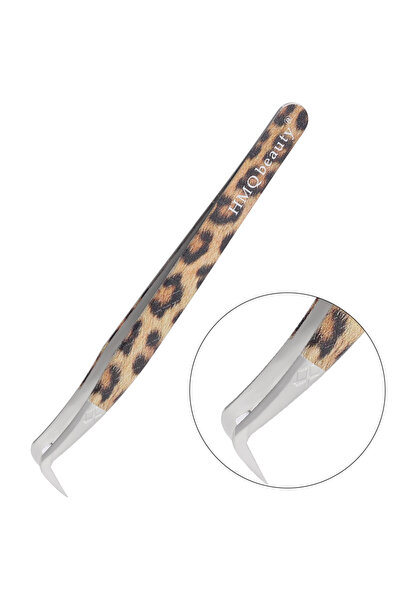 Choice8 F-1pcs 1Pcs Leopard Lash Tweeters من الفولاذ المقاوم للصدأ ملقط فائق ...