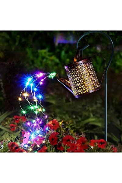 Choice أضواء ملونة تعمل بالطاقة الشمسية لعلبة الري، سلسلة أضواء معدنية عتيقة،...