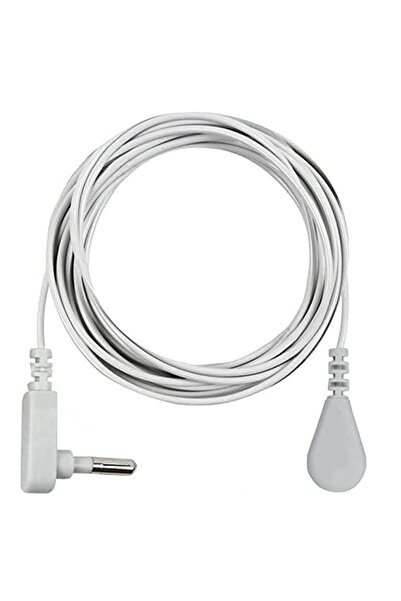 Choice1 كابل تأريض سلكي أبيض 450 سم × 15 قدمًا، موصل أرضي، واجهة تأريض مناسبة...