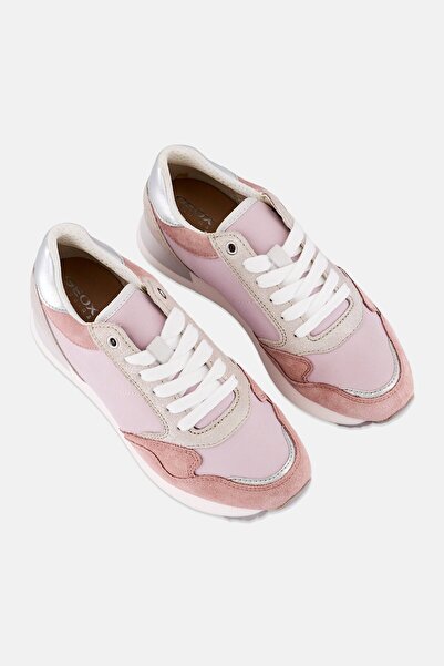 Geox Women Lace Up Casual Shoes, Multicolor