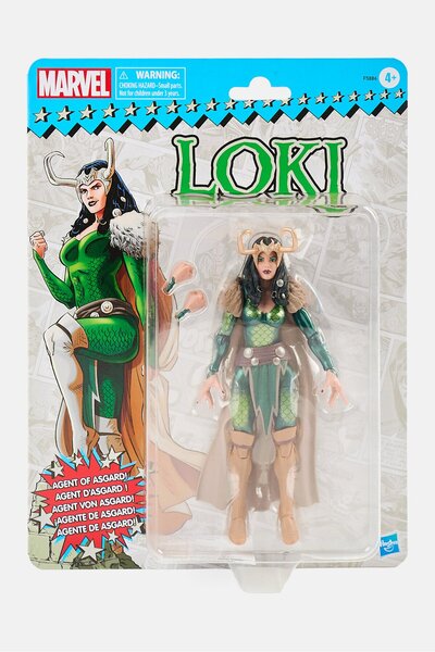 Marvel Legends Lady Loki Retro Toybiz, Green