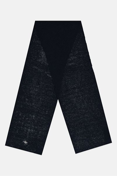 Dockers Men Textured Scarf 180 L x 26 W cm, Navy